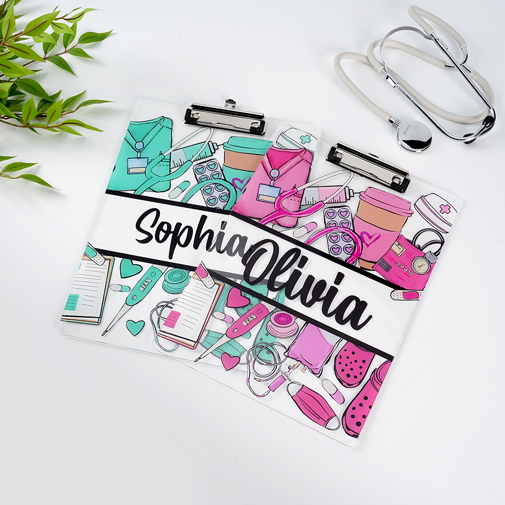 Personalized Name Nurse Clipboard
