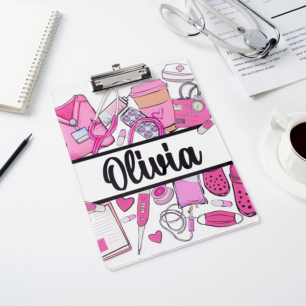 Personalized Name Nurse Clipboard - Image 3