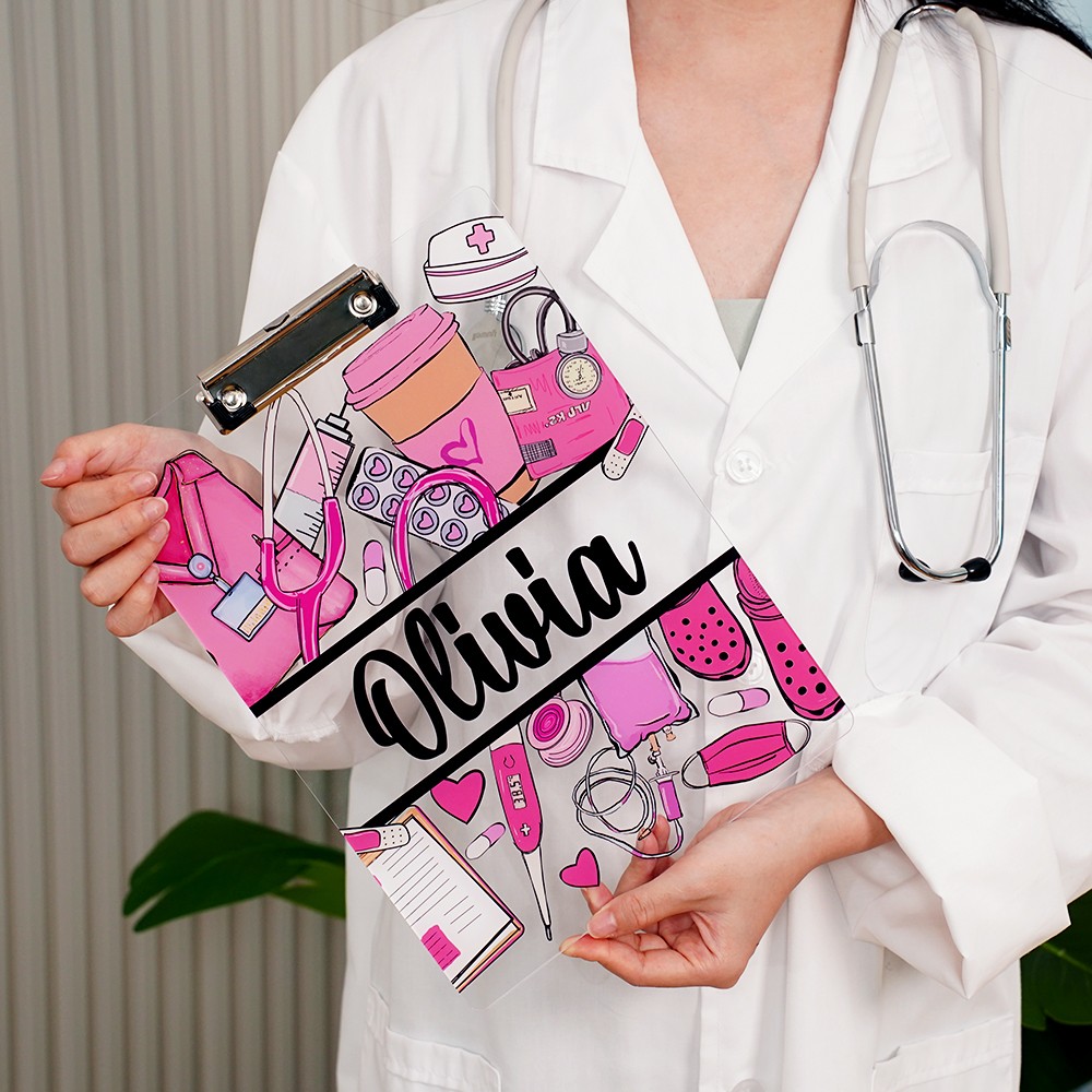 Personalized Name Nurse Clipboard - Image 6